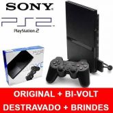 Playstation 2 Play 2 Desbloqueado 2 Controles+frete Gratis
