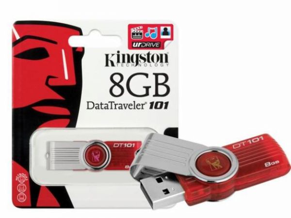Pen Drive Kingston - 8GB Vermelho